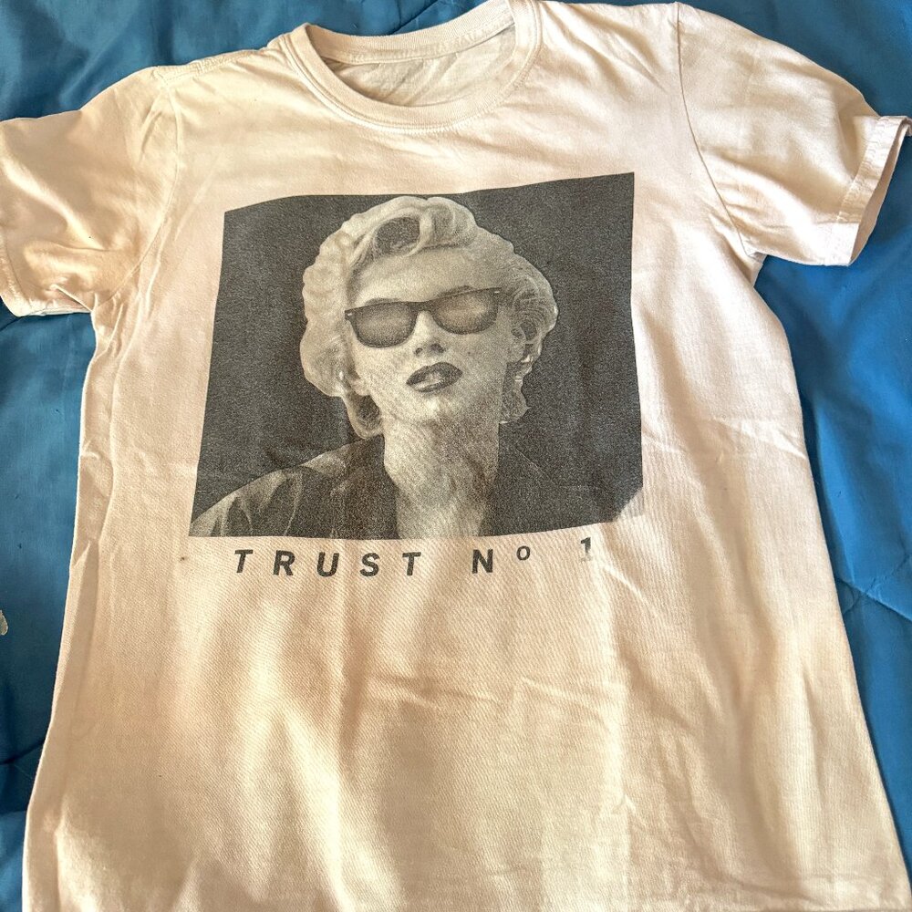 Marilyn Monroe ''Trust No 1'' Tee-Shirt